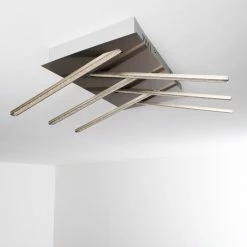 Hofstein Deckenleuchte Jatuni LED Nickel-Matt, 1-flammig -LED Leuchten Verkäufe deckenleuchte jatuni h3021019 do2 21