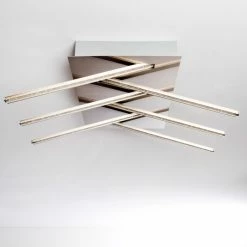 Hofstein Deckenleuchte Jatuni LED Nickel-Matt, 1-flammig -LED Leuchten Verkäufe deckenleuchte jatuni h3021019 do2 4