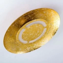 Hofstein Deckenleuchte Kinosis LED Gold, 1-flammig -LED Leuchten Verkäufe deckenleuchte kinosis h3001226 3