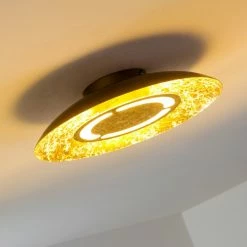 Hofstein Deckenleuchte Kinosis LED Gold, 1-flammig -LED Leuchten Verkäufe deckenleuchte kinosis h3001226 5