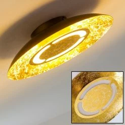Hofstein Deckenleuchte Kinosis LED Gold, 1-flammig -LED Leuchten Verkäufe deckenleuchte kinosis h3001226 6