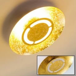 Hofstein Deckenleuchte Kinosis LED Gold, 1-flammig -LED Leuchten Verkäufe deckenleuchte kinosis h3001226 7