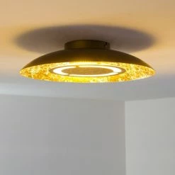 Hofstein Deckenleuchte Kinosis LED Gold, 1-flammig -LED Leuchten Verkäufe deckenleuchte kinosis h3001226 9