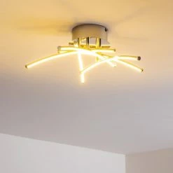 Hofstein Deckenleuchte Kortezubi LED Chrom, 1-flammig -LED Leuchten Verkäufe deckenleuchte kortezubi h3004050 4