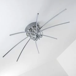 Hofstein Deckenleuchte Kukatush LED Chrom, 1-flammig 18 Hofstein Deckenleuchte Kukatush LED Chrom, 1-flammig -LED Leuchten Verkäufe deckenleuchte kukatush h3003688 2