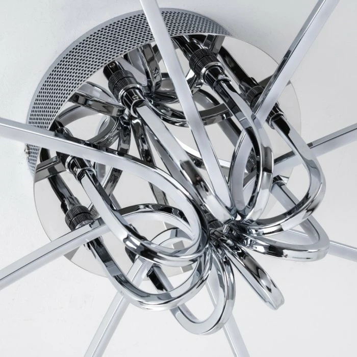 Hofstein Deckenleuchte Kukatush LED Chrom, 1-flammig 6 Hofstein Deckenleuchte Kukatush LED Chrom, 1-flammig – Bild 6