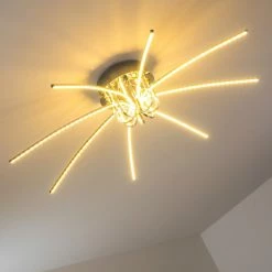 Hofstein Deckenleuchte Kukatush LED Chrom, 1-flammig 23 Hofstein Deckenleuchte Kukatush LED Chrom, 1-flammig -LED Leuchten Verkäufe deckenleuchte kukatush h3003688 7