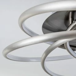 Hofstein Deckenleuchte Manning LED Nickel-Matt, 1-flammig 22 Hofstein Deckenleuchte Manning LED Nickel-Matt, 1-flammig -LED Leuchten Verkäufe deckenleuchte manning h3003893 6