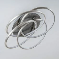 Hofstein Deckenleuchte Manning LED Nickel-Matt, 1-flammig 23 Hofstein Deckenleuchte Manning LED Nickel-Matt, 1-flammig -LED Leuchten Verkäufe deckenleuchte manning h3003893 7