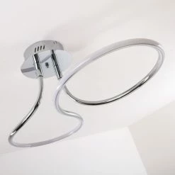 Hofstein Deckenleuchte Margie LED Chrom, 1-flammig -LED Leuchten Verkäufe deckenleuchte margie h3001240 11