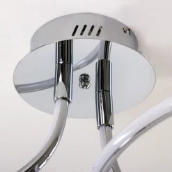 Hofstein Deckenleuchte Margie LED Chrom, 1-flammig -LED Leuchten Verkäufe deckenleuchte margie h3001240 12