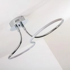 Hofstein Deckenleuchte Margie LED Chrom, 1-flammig -LED Leuchten Verkäufe deckenleuchte margie h3001240 2