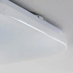 Hofstein Deckenleuchte Nutak LED Weiß, 1-flammig, Fernbedienung, Farbwechsler -LED Leuchten Verkäufe deckenleuchte nutak h3004173 18