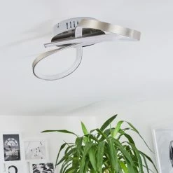 Hofstein Deckenleuchte Parson LED Nickel-Matt, 1-flammig 22 Hofstein Deckenleuchte Parson LED Nickel-Matt, 1-flammig -LED Leuchten Verkäufe deckenleuchte parson h3003794 10