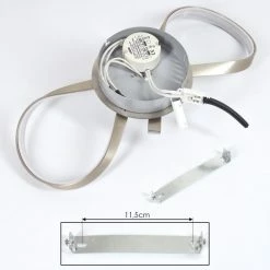 Hofstein Deckenleuchte Parson LED Nickel-Matt, 1-flammig 16 Hofstein Deckenleuchte Parson LED Nickel-Matt, 1-flammig -LED Leuchten Verkäufe deckenleuchte parson h3003794 4