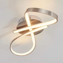 Hofstein Deckenleuchte Parson LED Nickel-Matt, 1-flammig 21 Hofstein Deckenleuchte Parson LED Nickel-Matt, 1-flammig -LED Leuchten Verkäufe deckenleuchte parson h3003794 9