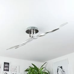 Hofstein Deckenleuchte REMO LED Nickel-Matt, 1-flammig -LED Leuchten Verkäufe deckenleuchte remo h169828 do3 7