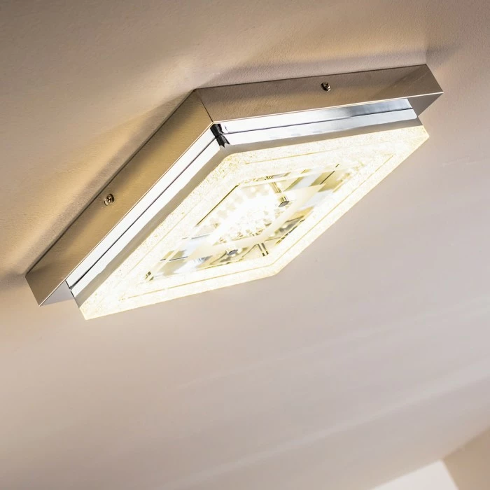 Hofstein Deckenleuchte Skrea LED Chrom, 1-flammig 13 Hofstein Deckenleuchte Skrea LED Chrom, 1-flammig – Bild 13