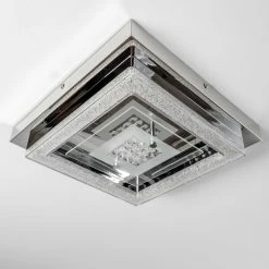 Hofstein Deckenleuchte Skrea LED Chrom, 1-flammig 23 Hofstein Deckenleuchte Skrea LED Chrom, 1-flammig -LED Leuchten Verkäufe deckenleuchte skrea h3020890 do2 5