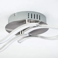 Hofstein Deckenleuchte Tarent LED Stahl gebürstet, 1-flammig 15 Hofstein Deckenleuchte Tarent LED Stahl gebürstet, 1-flammig -LED Leuchten Verkäufe deckenleuchte tarent h168548 2