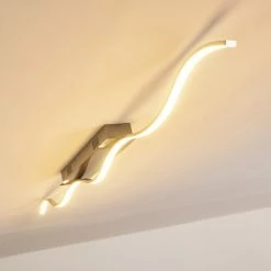 Hofstein Deckenleuchte Tropea LED Stahl gebürstet, 1-flammig -LED Leuchten Verkäufe deckenleuchte tropea h168531 10