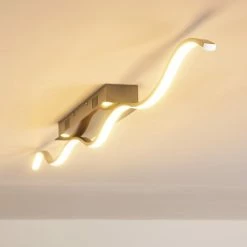 Hofstein Deckenleuchte Tropea LED Stahl gebürstet, 1-flammig -LED Leuchten Verkäufe deckenleuchte tropea h168531 14