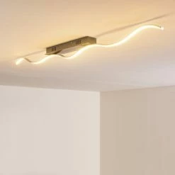 Hofstein Deckenleuchte Tropea LED Stahl gebürstet, 1-flammig -LED Leuchten Verkäufe deckenleuchte tropea h168531 4