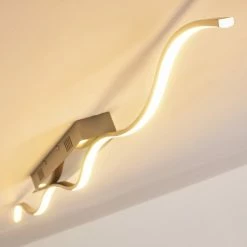 Hofstein Deckenleuchte Tropea LED Stahl gebürstet, 1-flammig -LED Leuchten Verkäufe deckenleuchte tropea h168531 6