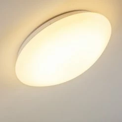 Hofstein Deckenleuchte Zoar LED Weiß, 1-flammig, Fernbedienung, Farbwechsler -LED Leuchten Verkäufe deckenleuchte zoar h3004197 13