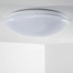 Hofstein Deckenleuchte Zoar LED Weiß, 1-flammig, Fernbedienung, Farbwechsler -LED Leuchten Verkäufe deckenleuchte zoar h3004197 3