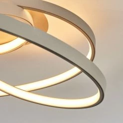 Hofstein Demaine Deckenleuchte LED Grau, 1-flammig 17 Hofstein Demaine Deckenleuchte LED Grau, 1-flammig -LED Leuchten Verkäufe demaine deckenleuchte h3456613 5