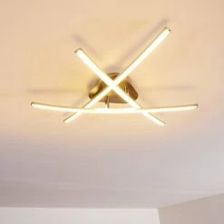 Hofstein Deneb Deckenleuchte LED Nickel-Matt, 3-flammig 33 Hofstein Deneb Deckenleuchte LED Nickel-Matt, 3-flammig -LED Leuchten Verkäufe deneb deckenleuchte h3011423 do4 12