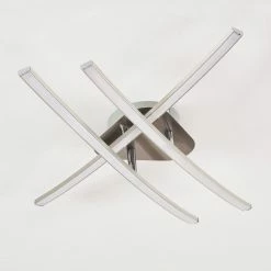 Hofstein Deneb Deckenleuchte LED Nickel-Matt, 3-flammig 38 Hofstein Deneb Deckenleuchte LED Nickel-Matt, 3-flammig -LED Leuchten Verkäufe deneb deckenleuchte h3011423 do4 17