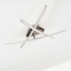 Hofstein Deneb Deckenleuchte LED Nickel-Matt, 3-flammig 40 Hofstein Deneb Deckenleuchte LED Nickel-Matt, 3-flammig -LED Leuchten Verkäufe deneb deckenleuchte h3011423 do4 19