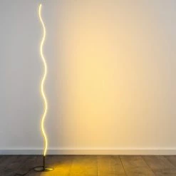 Hofstein Dillon Stehlampe LED Nickel-Matt, 1-flammig -LED Leuchten Verkäufe dillon stehlampe h3000588 12