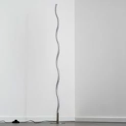 Hofstein Dillon Stehlampe LED Nickel-Matt, 1-flammig -LED Leuchten Verkäufe dillon stehlampe h3000588 5