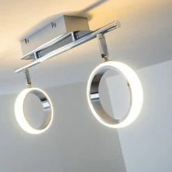 Hofstein Dobris Deckenspot LED Chrom, 2-flammig 30 Hofstein Dobris Deckenspot LED Chrom, 2-flammig -LED Leuchten Verkäufe dobris deckenspot h166889 10