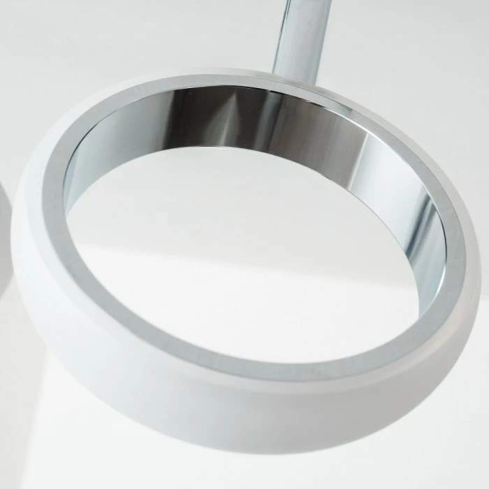 Hofstein Dobris Deckenspot LED Chrom, 2-flammig 20 Hofstein Dobris Deckenspot LED Chrom, 2-flammig – Bild 20