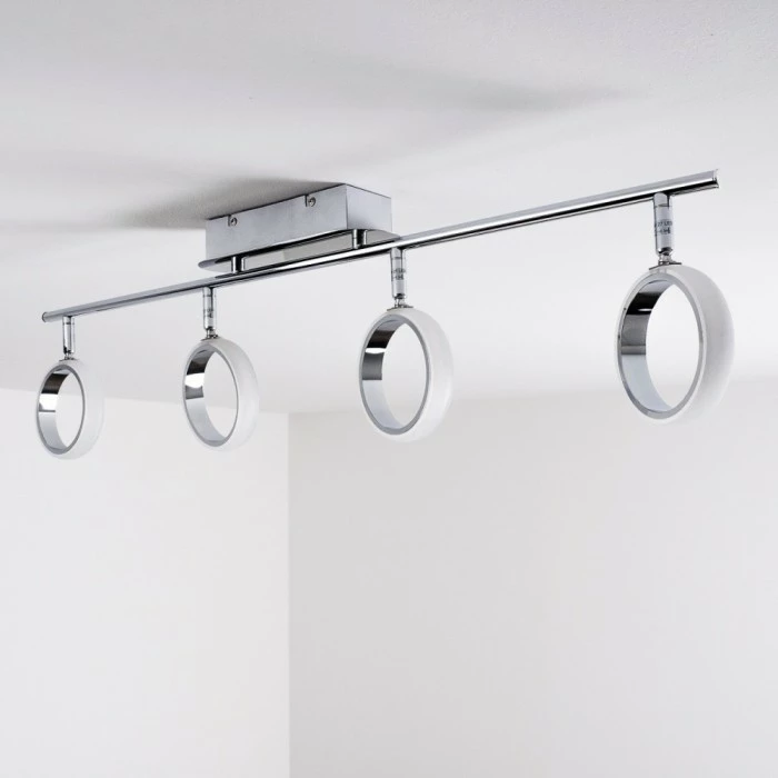 Hofstein Dobris Deckenspot LED Chrom, 4-flammig 13 Hofstein Dobris Deckenspot LED Chrom, 4-flammig – Bild 13
