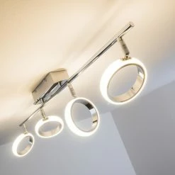 Hofstein Dobris Deckenspot LED Chrom, 4-flammig 39 Hofstein Dobris Deckenspot LED Chrom, 4-flammig -LED Leuchten Verkäufe dobris deckenspot h166902 19