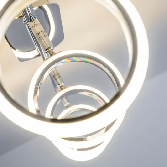 Hofstein Dobris Deckenspot LED Chrom, 4-flammig 5 Hofstein Dobris Deckenspot LED Chrom, 4-flammig – Bild 5