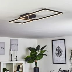 Hofstein Doyon Deckenleuchte LED Schwarz, 1-flammig 18 Hofstein Doyon Deckenleuchte LED Schwarz, 1-flammig -LED Leuchten Verkäufe doyon deckenleuchte h3457092 6