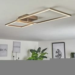 Hofstein Doyon Deckenleuchte LED Nickel-Matt, 1-flammig -LED Leuchten Verkäufe doyon deckenleuchte h3459133 6