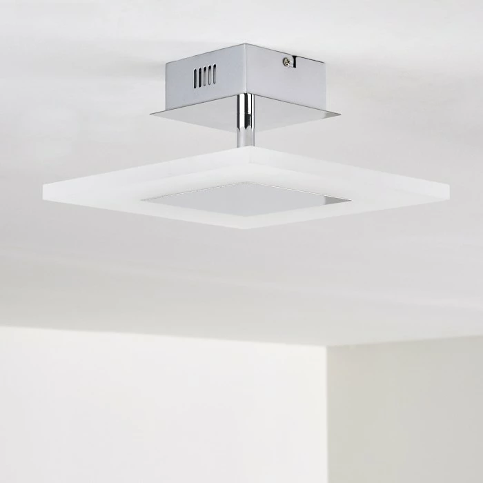 Hofstein Driewegen Deckenleuchte LED Chrom, 1-flammig 14 Hofstein Driewegen Deckenleuchte LED Chrom, 1-flammig – Bild 14