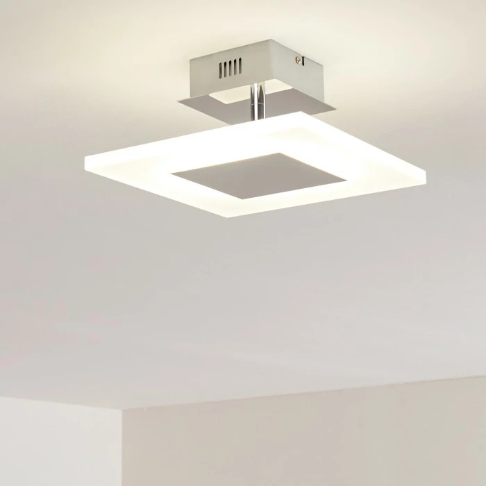 Hofstein Driewegen Deckenleuchte LED Chrom, 1-flammig 6 Hofstein Driewegen Deckenleuchte LED Chrom, 1-flammig – Bild 6