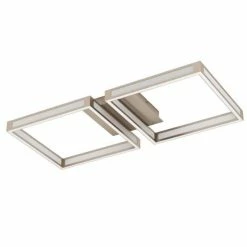 Eglo Leuchten Eglo ALTAFLOR Deckenleuchte LED Nickel-Matt, 8-flammig