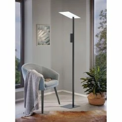 Eglo Leuchten Eglo BUDENSEA Stehleuchte LED Schwarz, Weiß, 2-flammig