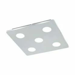 Eglo Leuchten EGLO CABUS Deckenleuchte LED Chrom, 5-flammig