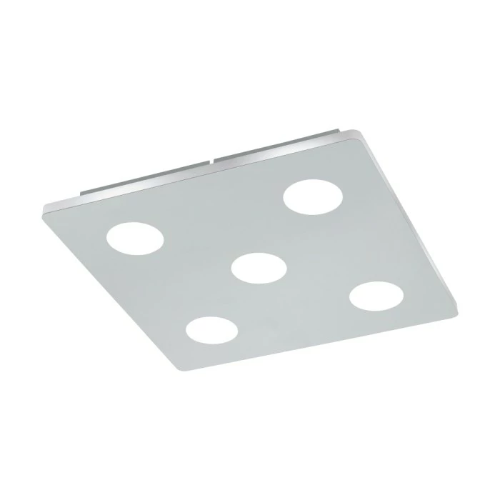 Eglo Leuchten EGLO CABUS Deckenleuchte LED Chrom, 5-flammig 1 Eglo Leuchten EGLO CABUS Deckenleuchte LED Chrom, 5-flammig
