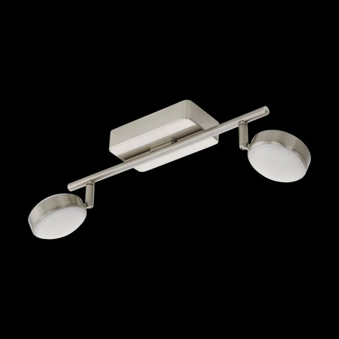 Eglo Leuchten Eglo CONNECT CORROPOLI-C Spot LED Nickel-Matt, 2-flammig, Farbwechsler 2 Eglo Leuchten Eglo CONNECT CORROPOLI-C Spot LED Nickel-Matt, 2-flammig, Farbwechsler – Bild 2